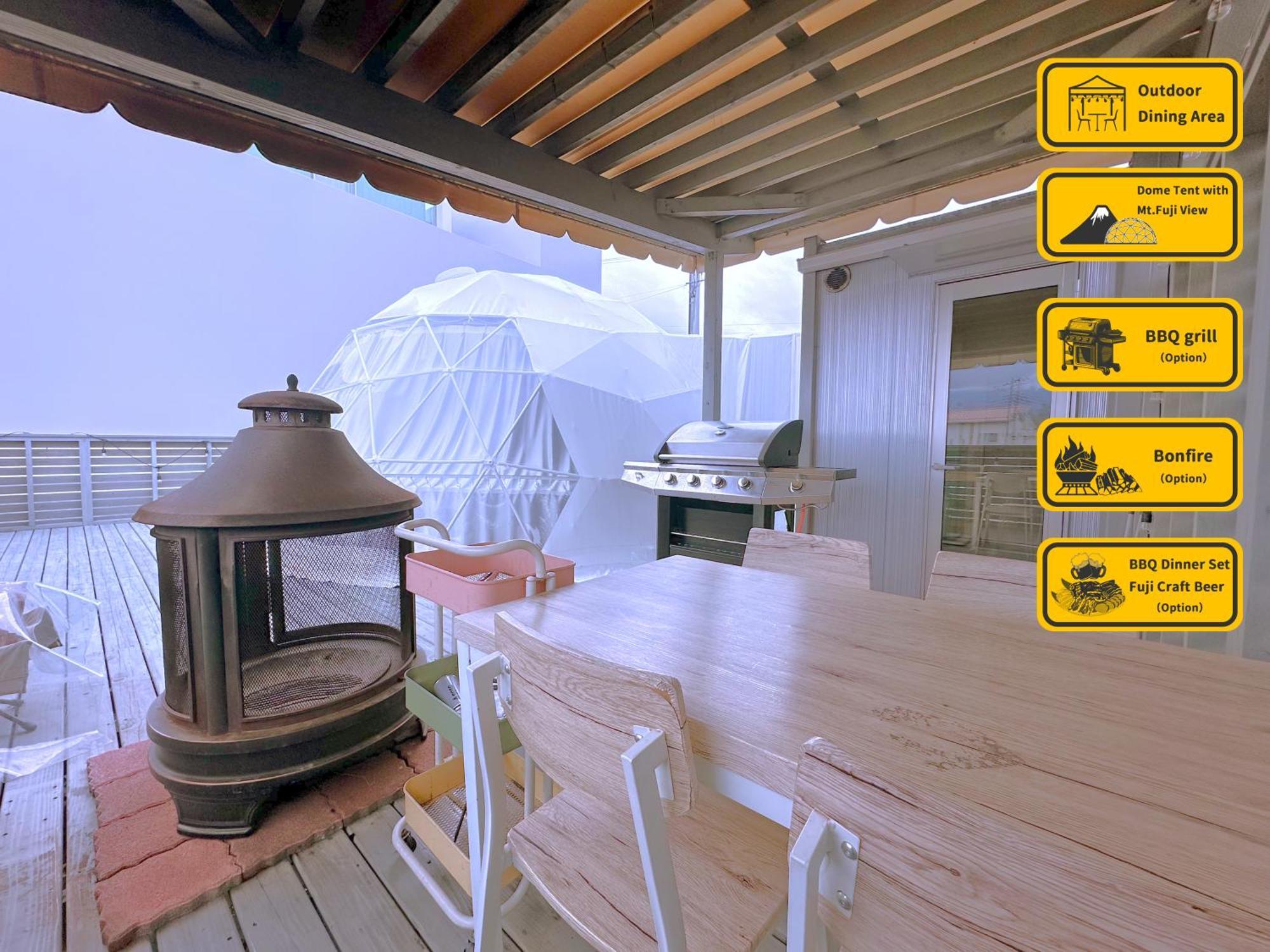 Necoana Glamping Annovillasグランピング Fujikawaguchiko Dış mekan fotoğraf