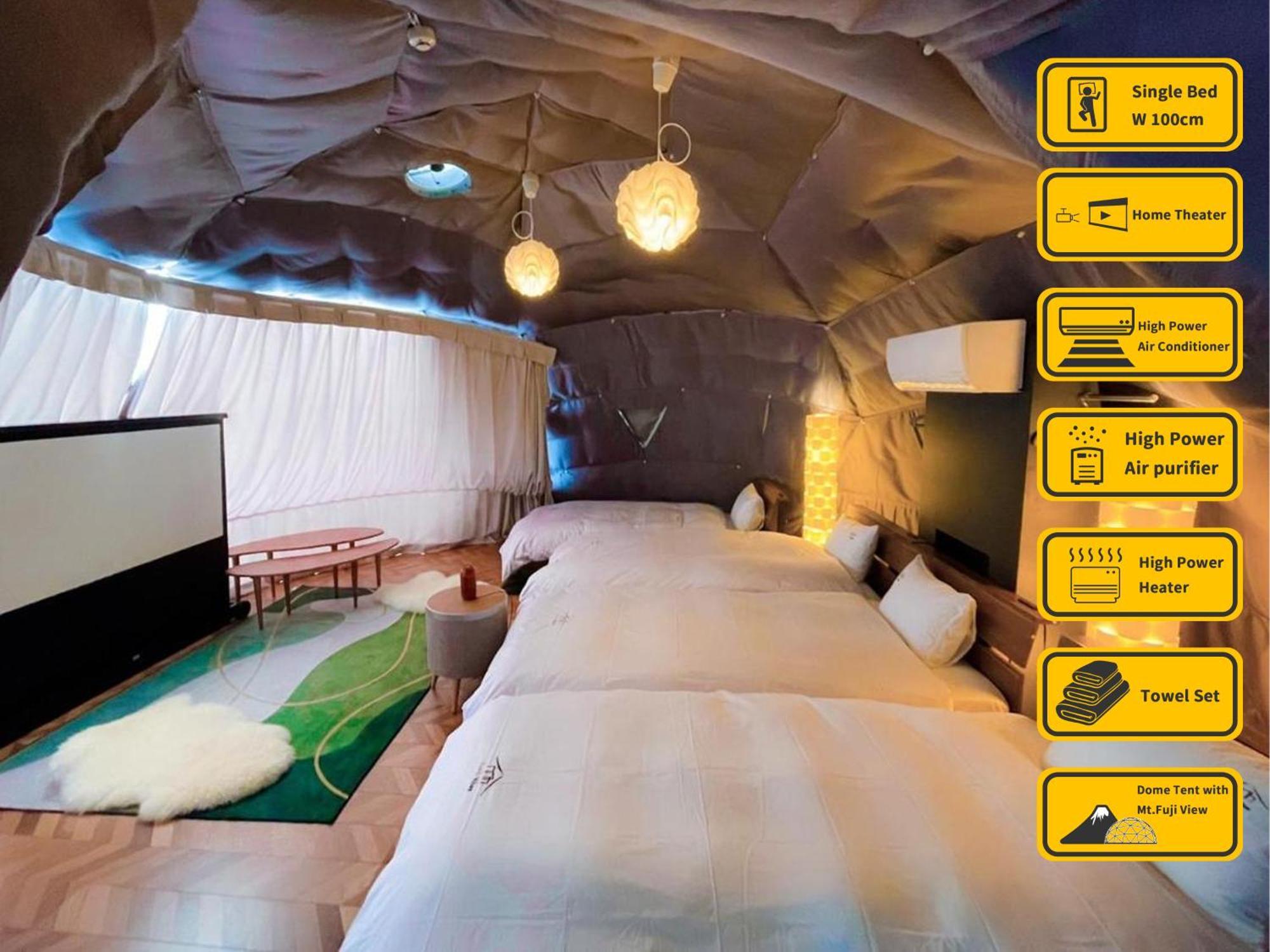 Necoana Glamping Annovillasグランピング Fujikawaguchiko Dış mekan fotoğraf